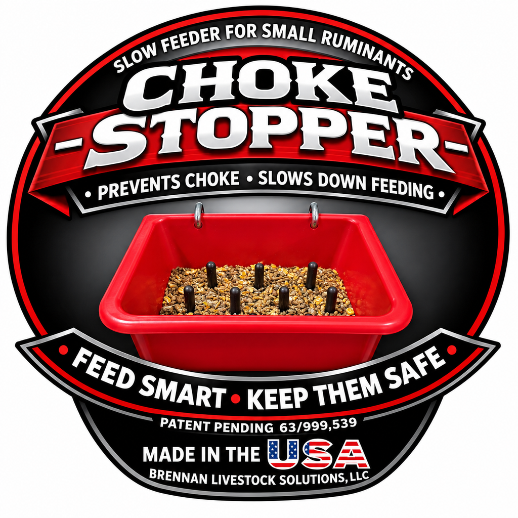 Choke stopper feed pan