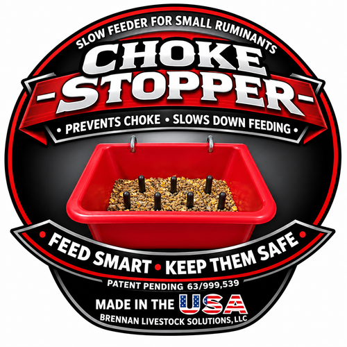 Choke stopper feed pan